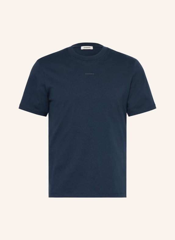 SANDRO T-Shirt DUNKELBLAU
