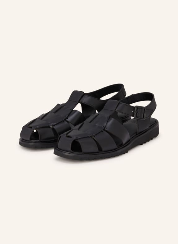 Paraboot Sandalen SANTORIN SCHWARZ