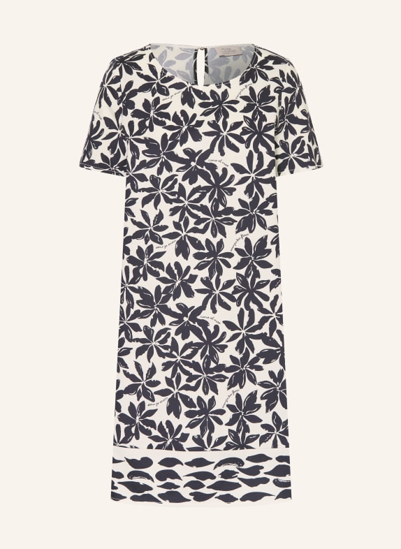 ROBE LÉGÈRE Kleid DUNKELBLAU / CREME