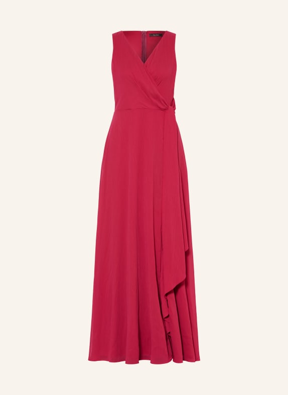 Vera Mont Wrap-style evening gown FUCHSIA