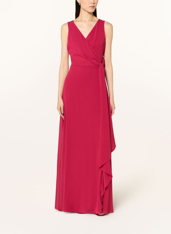 Vera Mont Abendkleid in Wickeloptik FUCHSIA