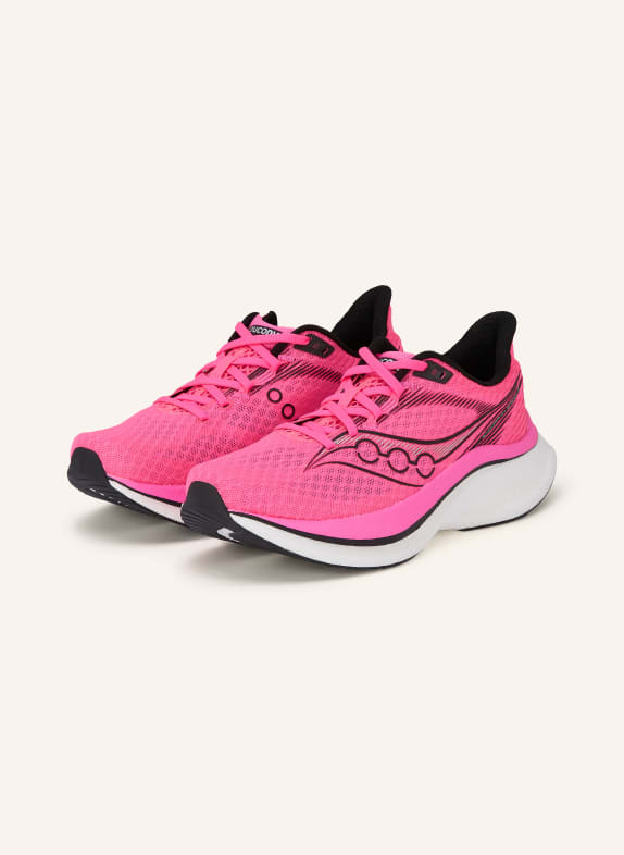 saucony Běžecké boty ENDORPHIN SPEED 5 NEONOVĚ RŮŽOVÁ / ČERNÁ