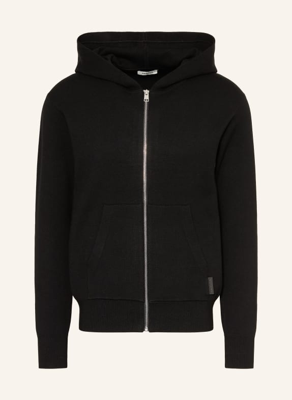 SANDRO Jerseyjacke SCHWARZ