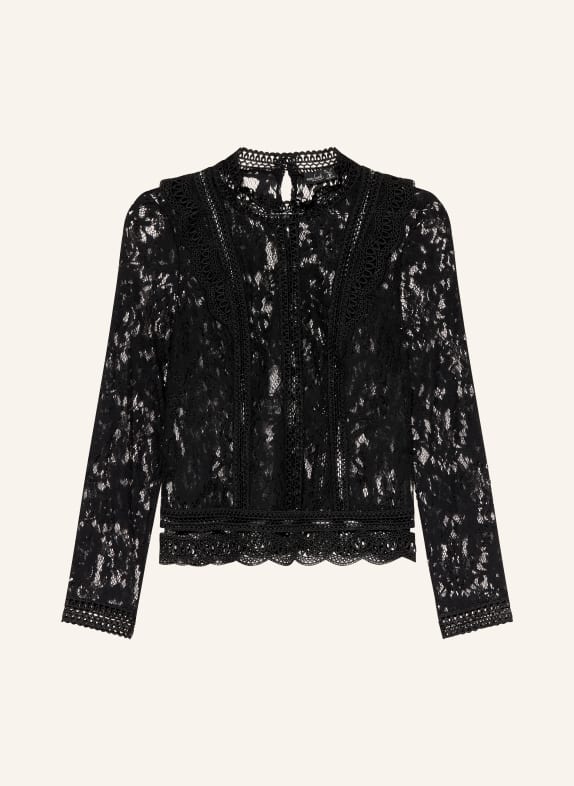 van Laack Blůza VL-TALESIA-XX z krajky ČERNÁ