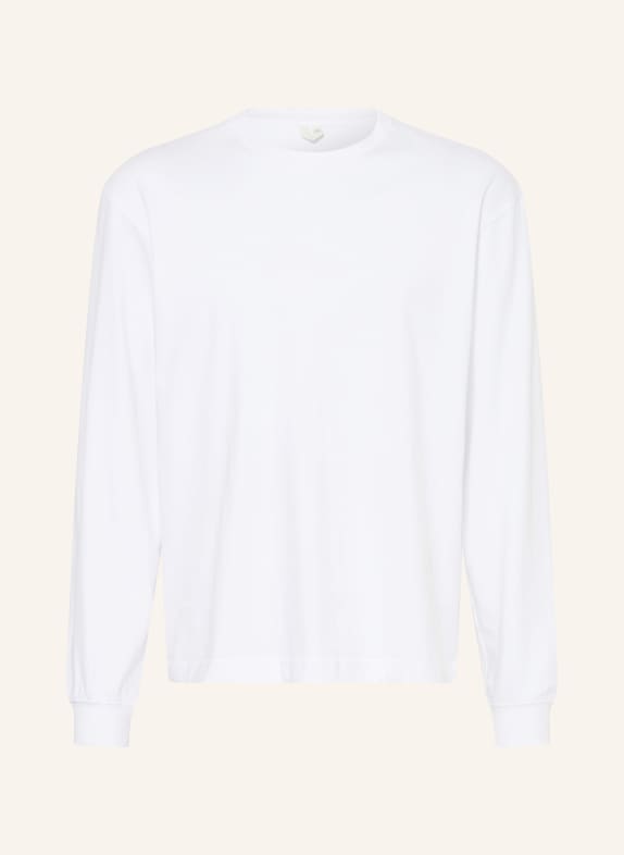 ARKET Koszulka z długim rękawem BIAŁY