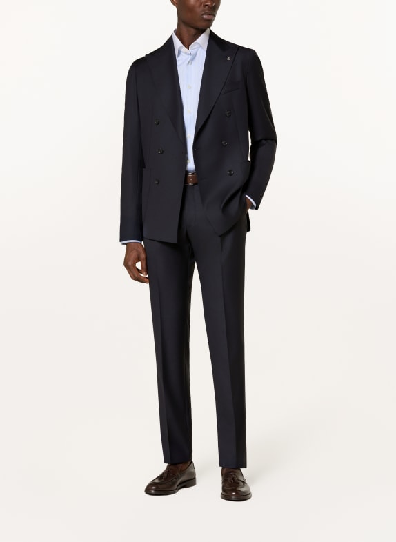 TAGLIATORE Slim fit-kostym MÖRKBLÅ