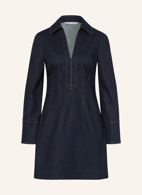 Veronica Beard Džínové šaty RAYMOND TMAVĚ MODRÁ