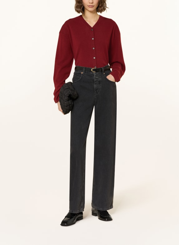 COS vest DONKERROOD