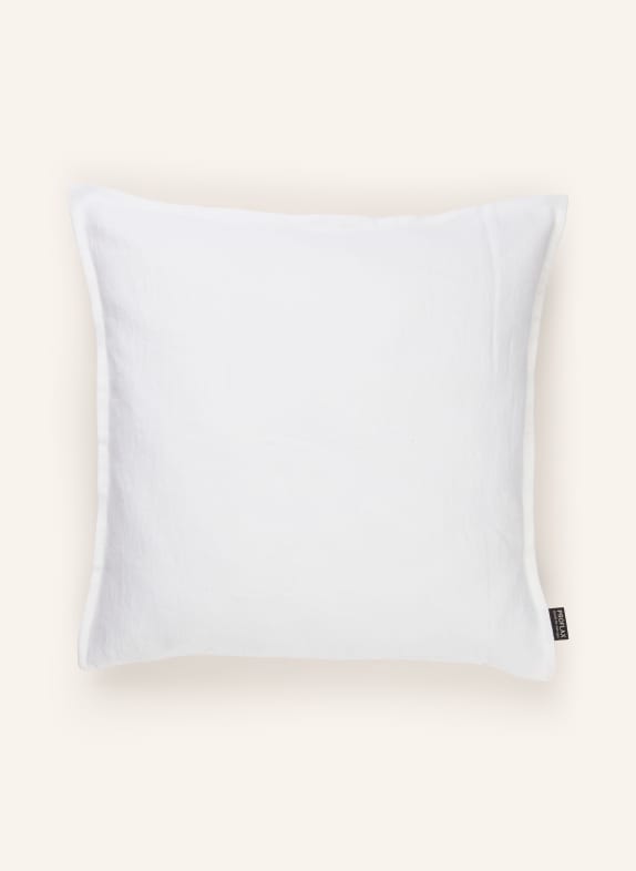PROFLAX Dekokissenhülle aus Leinen WEISS