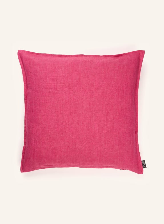 PROFLAX Dekokissenhülle aus Leinen PINK