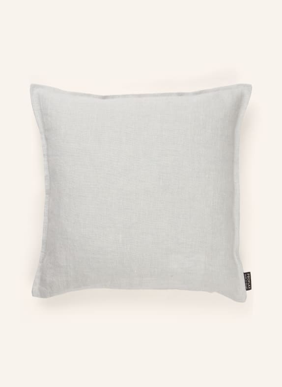 PROFLAX Poszewka dekoracyjna z lnu JASNOCZARY