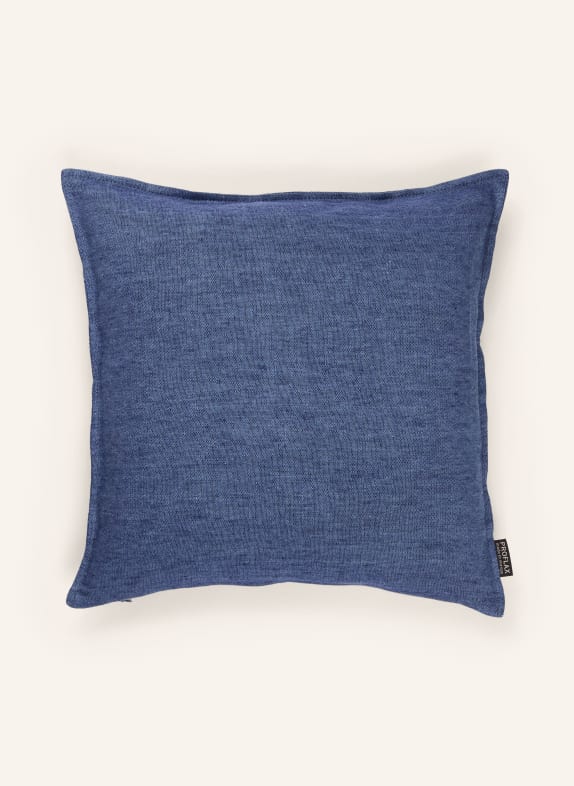 PROFLAX Dekokissenhülle aus Leinen DUNKELBLAU