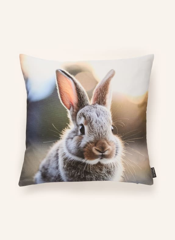 PROFLAX Dekokissenhülle SCHNUFFEL BEIGE / TAUPE / GRAU