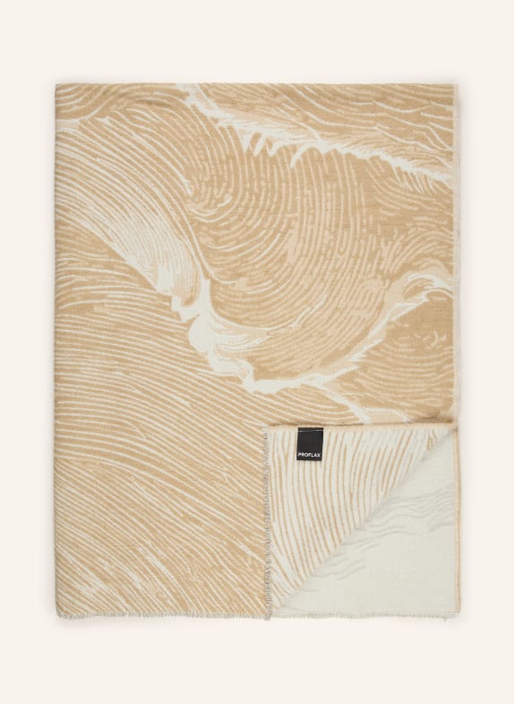 PROFLAX Plaid WAVES BEIGE / CREME