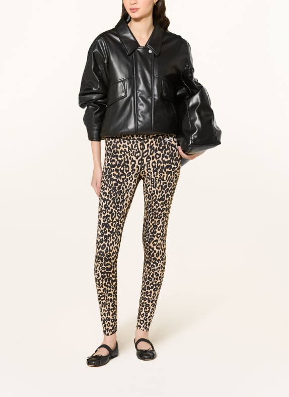 Lala Berlin Legging LEA LICHTBRUIN / ZWART