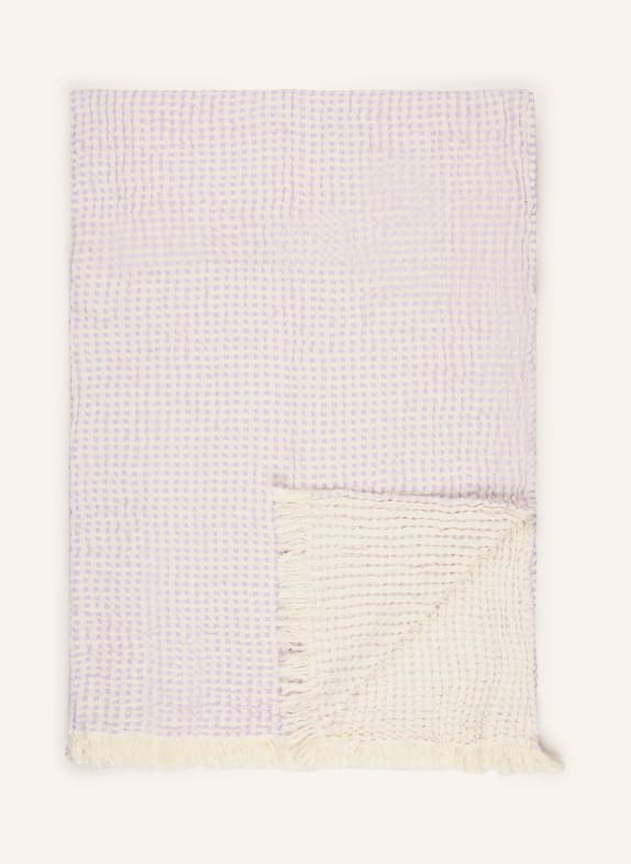 ESKIMO ANTIGUA plaid CREAM / LIGHT PURPLE