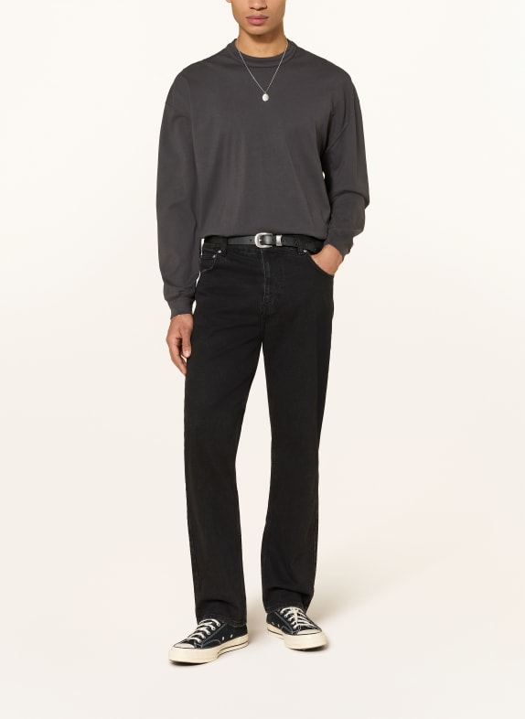 ALLSAINTS COLE long-sleeved shirt BLACK