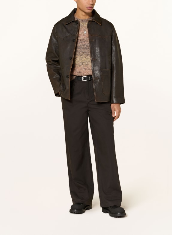 ALLSAINTS Broek CONWAY Wide Fit ZWART