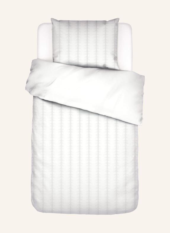 ESSENZA Bettwäsche ZINNIA zum Wenden WEISS