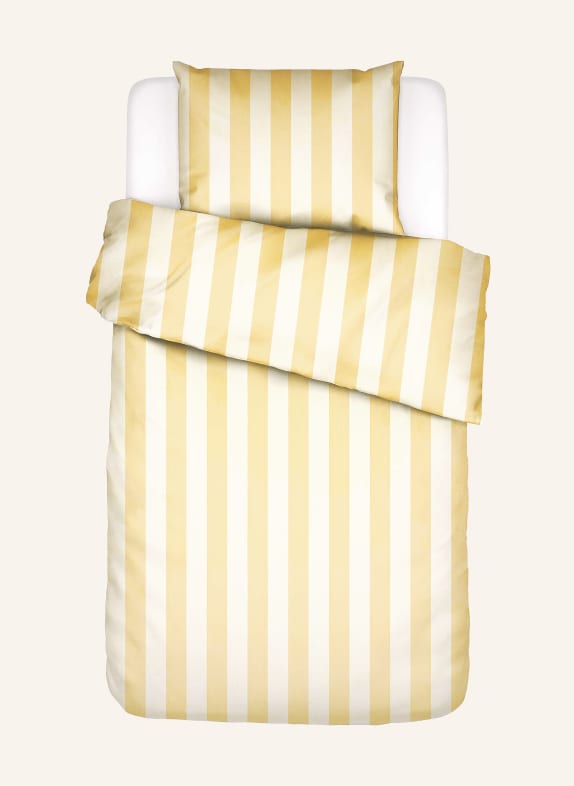 ESSENZA Bettwäsche MINTE HELLGELB / GELB