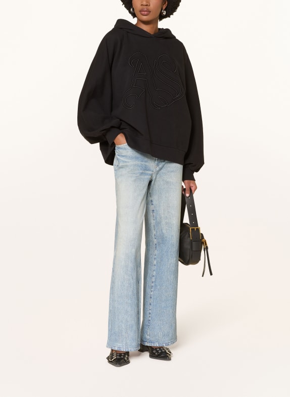 ALLSAINTS Hanorac oversized ARTIA NEGRU