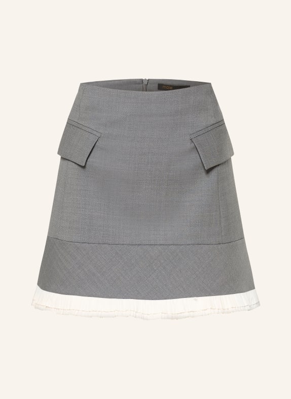 maje spódnica CZIEMNOSZARY