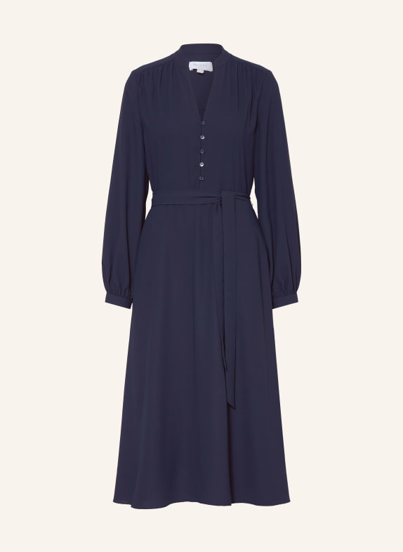 HOBBS Šaty LETTIE TMAVĚ MODRÁ