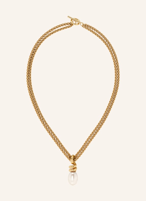 EDBLAD Halskette SWIVEL PEARL L GOLD