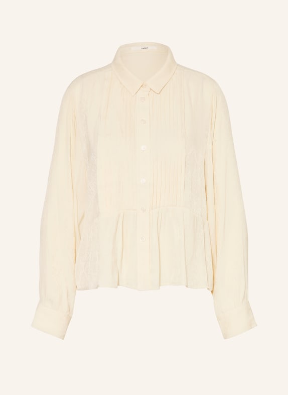 ba&sh Košile RIATA s plisováním TMAVĚ ŽLUTÁ