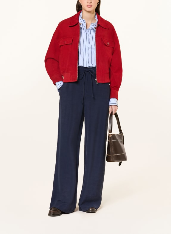CLAUDIE PIERLOT Spodnie typu joggingowe GRANATOWY