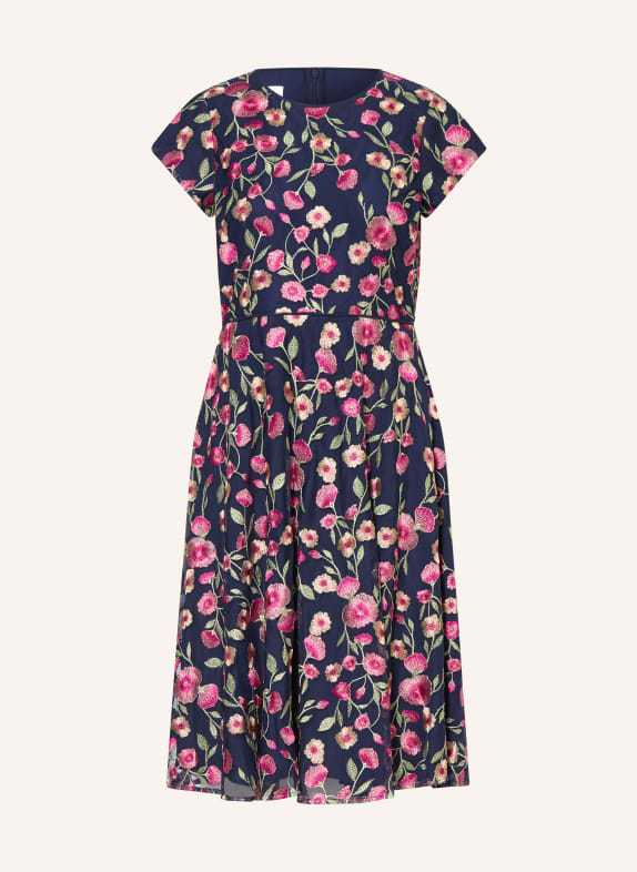 HOBBS TIA dress DARK BLUE / PINK / GREEN