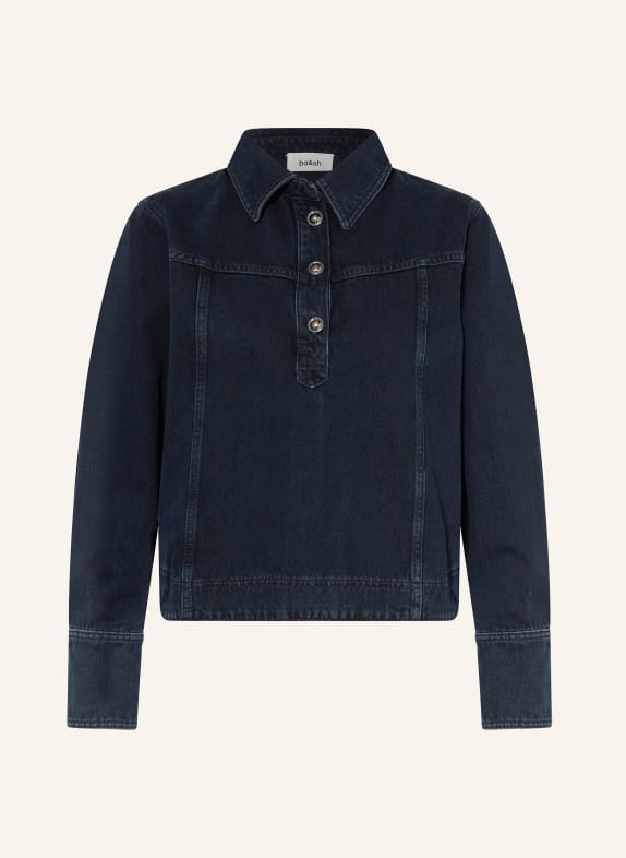 ba&sh Jeans-Poloshirt DUNKELBLAU