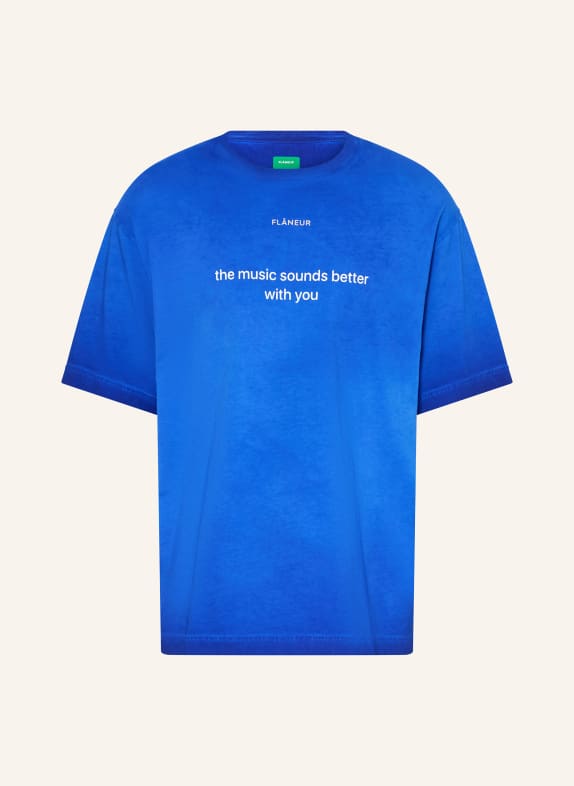 FLÂNEUR T-shirt oversize WITH YOU BLEU / BLANC