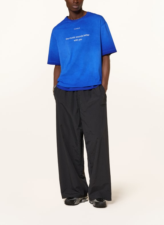 FLÂNEUR Oversized shirt WITH YOU BLAUW / WIT