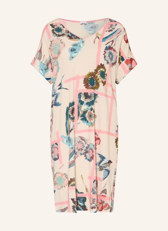 mey noční košile SVĚTLE ČERVENÁ / BÉŽOVÁ / PETROLEJOVÁ