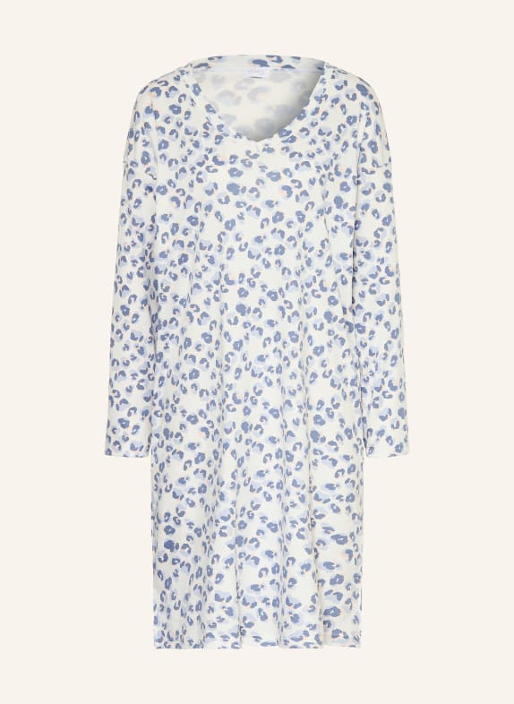 mey Nachthemd BLAU / WEISS