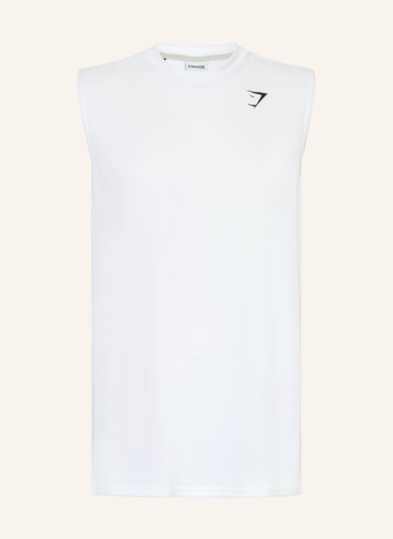 GYMSHARK Tank Top ARRIVAL WEISS