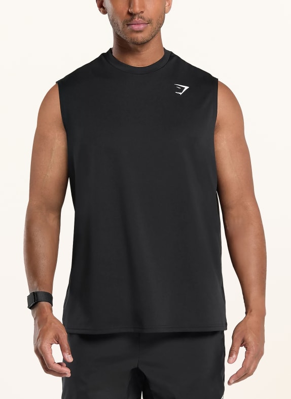 GYMSHARK Tank Top ARRIVAL SCHWARZ