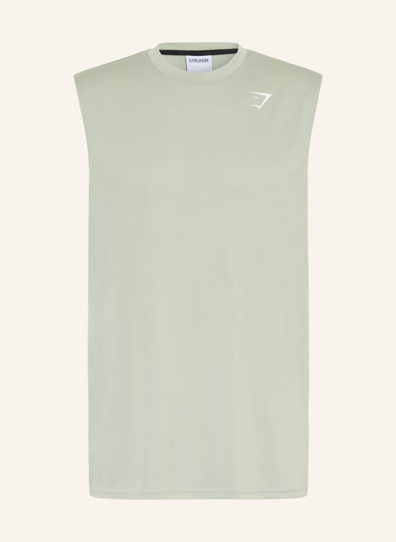 GYMSHARK Tank Top ARRIVAL HELLGRÜN