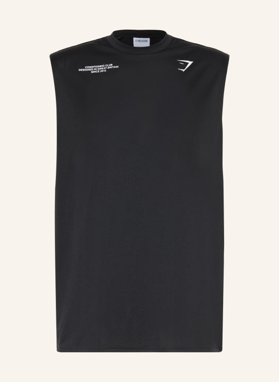 GYMSHARK Tank Top CONDITIONING SCHWARZ