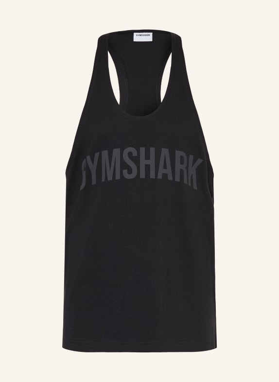 GYMSHARK Tank Top POWER ORIGINALS SCHWARZ