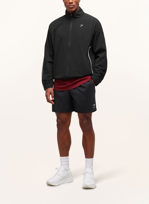 GYMSHARK Trainingsshorts ARRIVAL SCHWARZ