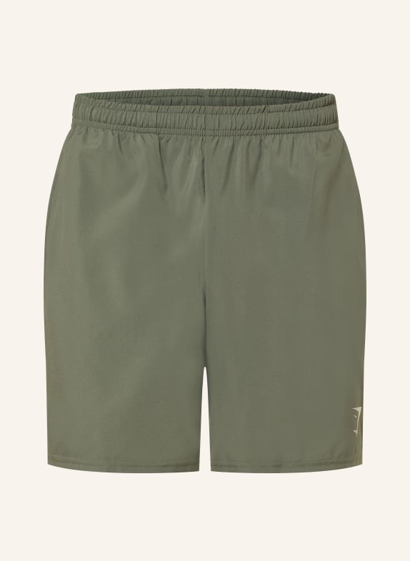 GYMSHARK Trainingsshorts ARRIVAL GRÜN