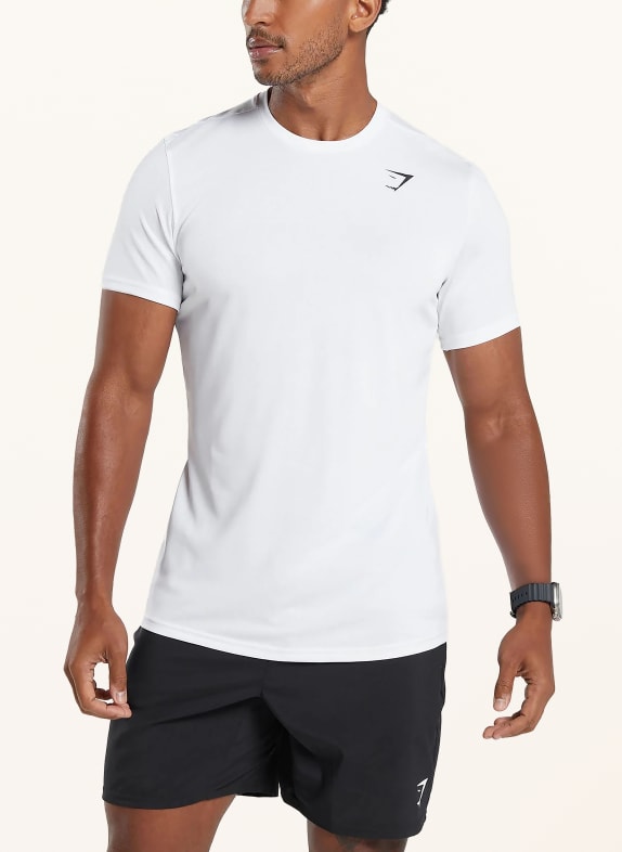 GYMSHARK T-Shirt ARRIVAL WEISS