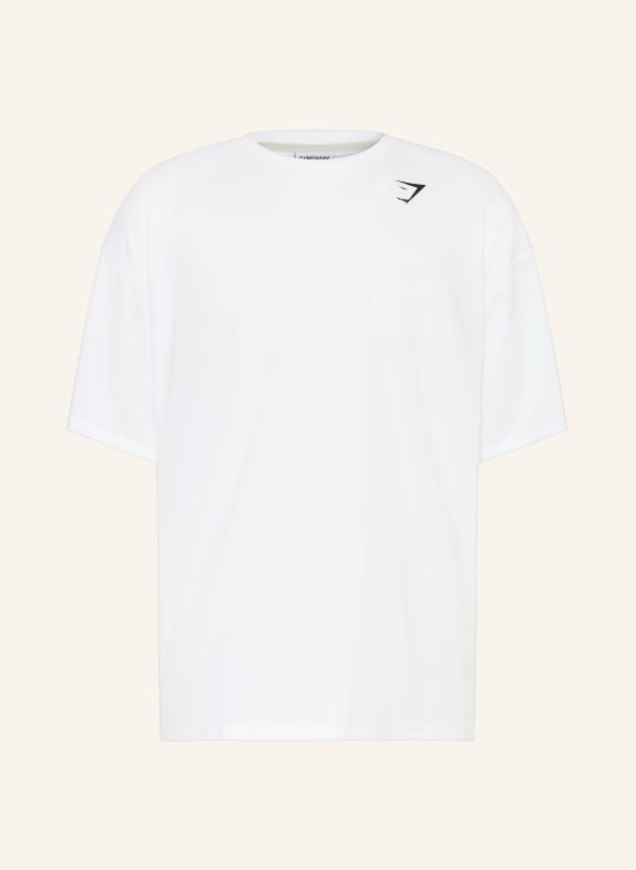 GYMSHARK Oversized-Shirt ARRIVAL WEISS
