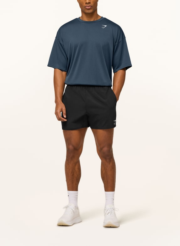 GYMSHARK Oversized-Shirt ARRIVAL PETROL