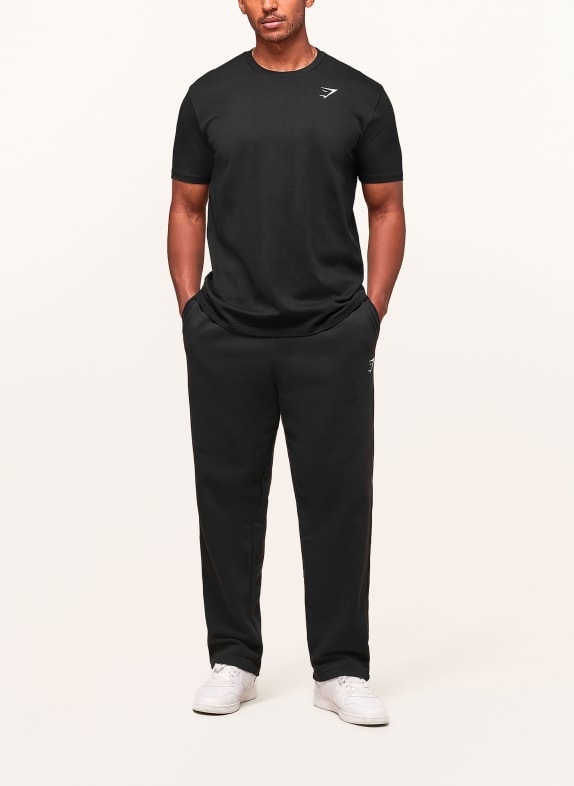 GYMSHARK T-Shirt CREST SCHWARZ