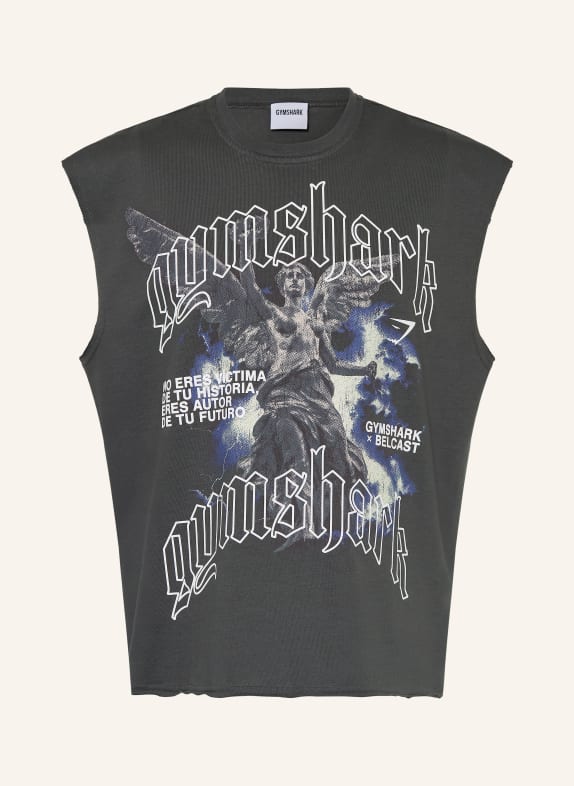 GYMSHARK Tanktop GRAU