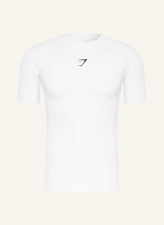 GYMSHARK T-Shirt ELEMENT WEISS