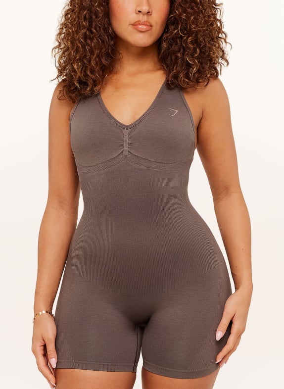 GYMSHARK Body LIFT DUNKELBRAUN